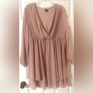 Torrid Pink 1x Dress 👗 Like New condition